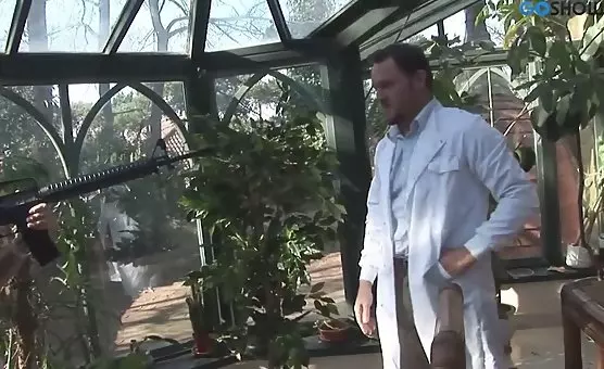 Gardening in Nature with Naked Lovers